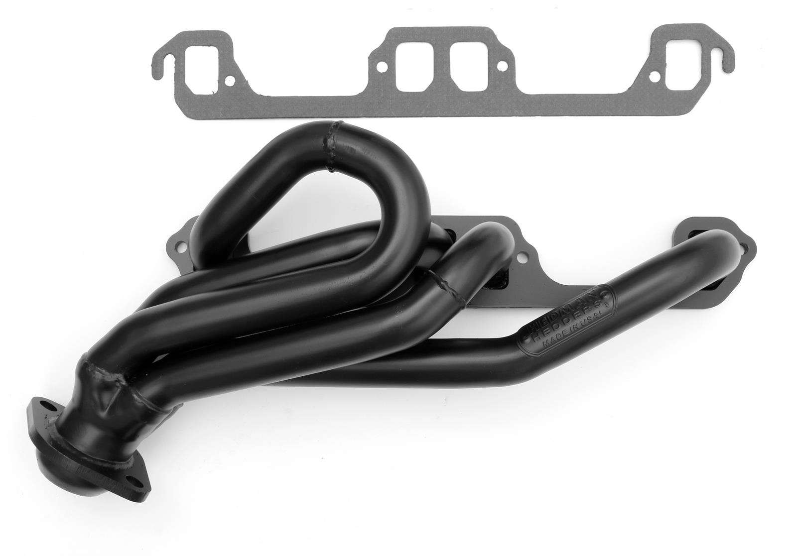 Hedman Street Headers 79540 Headers, Street, Shorty, Steel, Temporary Paint, Dodge, 5.2L, 5.9L, Pair thumbnail 5