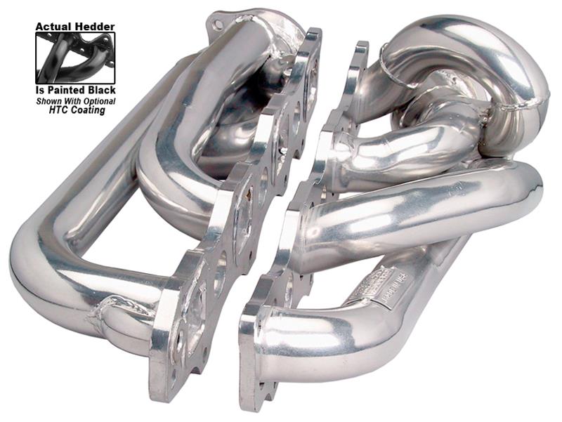 Hedman Street Headers for 2004-2007 RAM 1500 - 79580 Headers, Street, Shorty, Steel, Temporary Paint, Dodge, 5.7L Hemi, Pair thumbnail 4