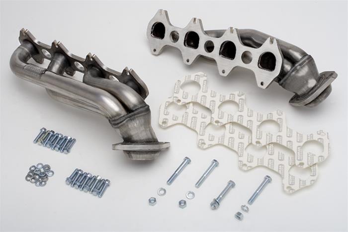 Hedman 304 Stainless Steel Headers for 2004-2009 F-150 - 82630 Headers, Shorty, Steel, Natural, Ford, 5.4L, Pair thumbnail 9