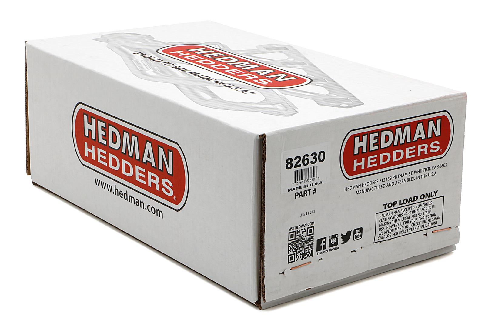 Hedman 304 Stainless Steel Headers for 2004-2009 F-150 - 82630 Headers, Shorty, Steel, Natural, Ford, 5.4L, Pair thumbnail 4