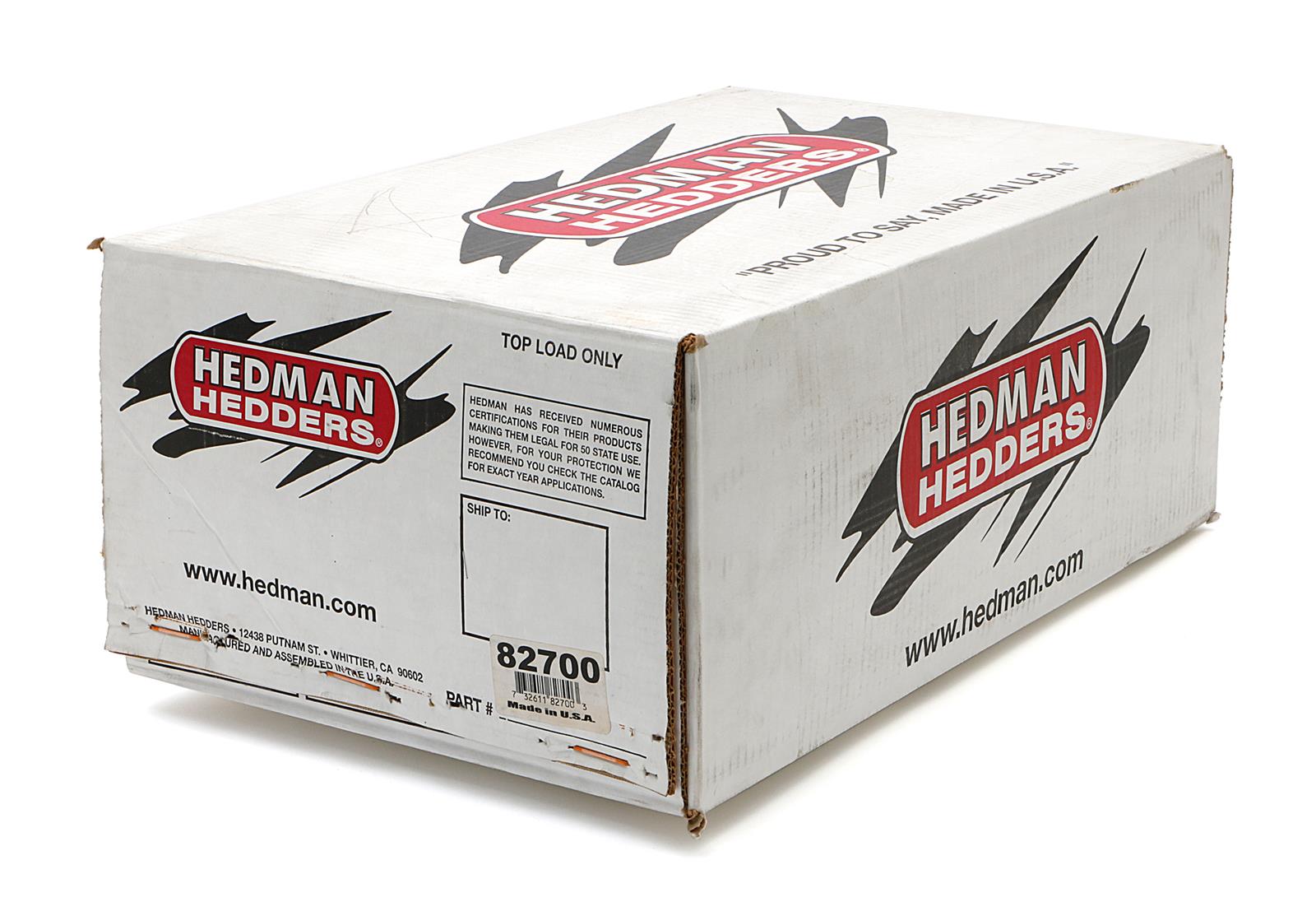 Hedman 304 Stainless Steel Headers 82700 Headers, Shorty, Steel, Natural, Ford, 4.6L, Pair thumbnail 3