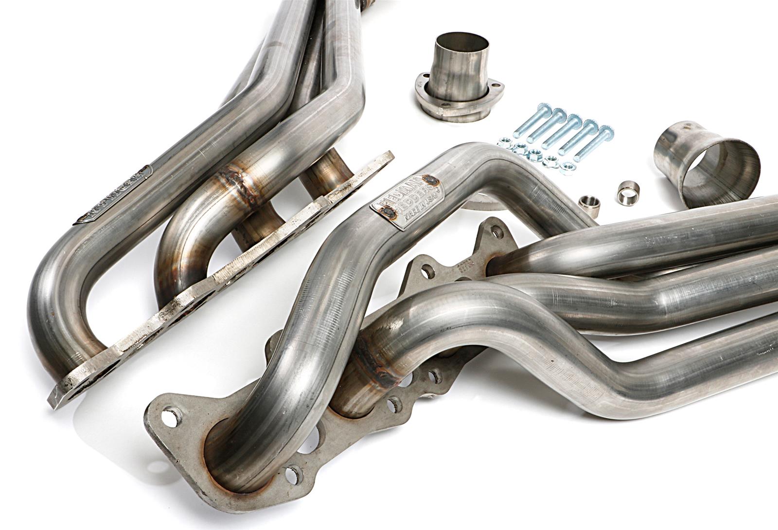 Hedman 304 Stainless Steel Headers 82730 Headers, Long Tube, Steel, Natural, Ford, 5.0L, Pair thumbnail 2