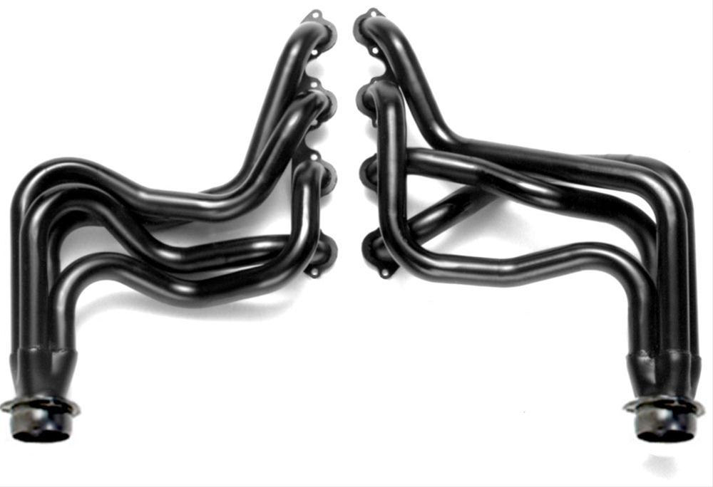 Hedman Elite Extreme-Duty Headers 83348 Headers, Extreme-Duty, Long Tube, Steel, Black Ceramic Coated, Ford, 7.5L/460, Pair thumbnail 3