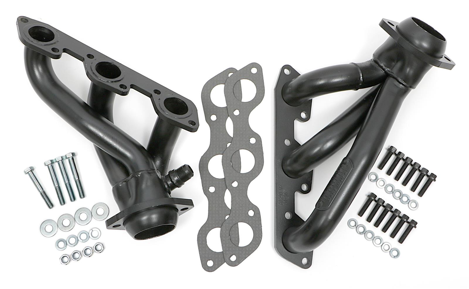 Hedman Street Headers 88290 Headers, Street, Shorty, Steel, Temporary Paint, Ford, 3.8L, Pair thumbnail 4