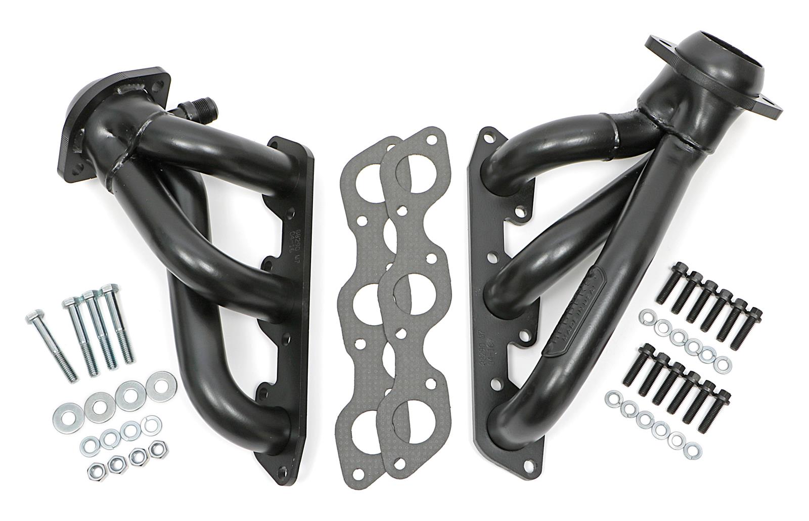 Hedman Street Headers 88290 Headers, Street, Shorty, Steel, Temporary Paint, Ford, 3.8L, Pair thumbnail 3