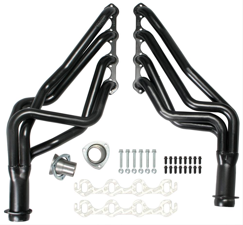 Hedman Street Headers 88300 Headers, Street, Long Tube, Steel, Temporary Paint, Ford, Mercury, Small Block Windsor, Pair thumbnail 3