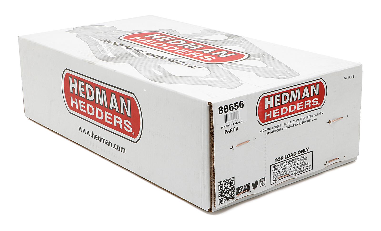 Hedman Street Headers 88656 Headers, Street, Mid-Length, Steel, Silver Ceramic Coated, Ford, 351W, Pair thumbnail 5