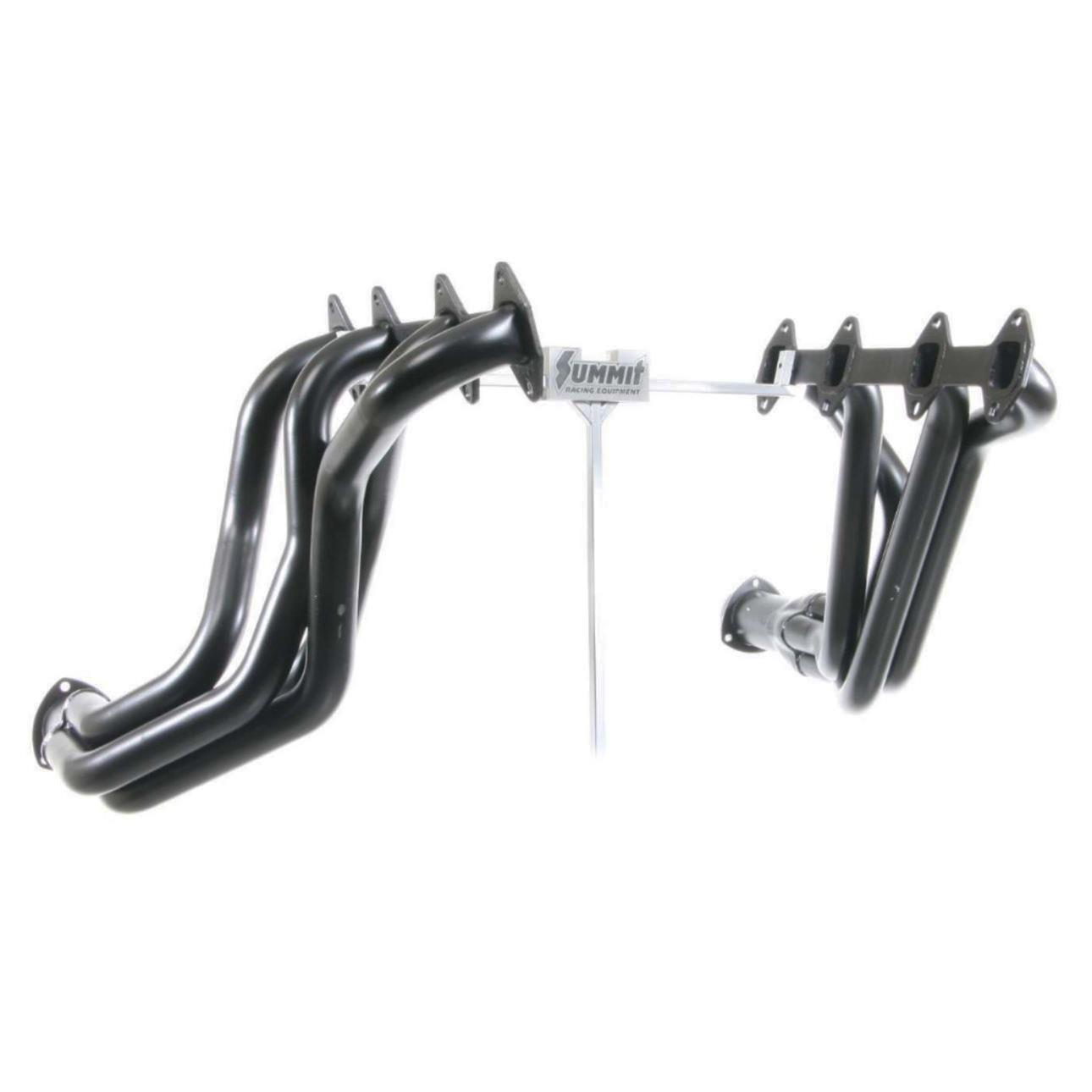 Hedman Street Headers for 1965-1976 F-250, F-350 - 89120 Headers, Street, Long Tube, Steel, Temporary Paint, Ford, 352, 360, 390, Pair thumbnail 2