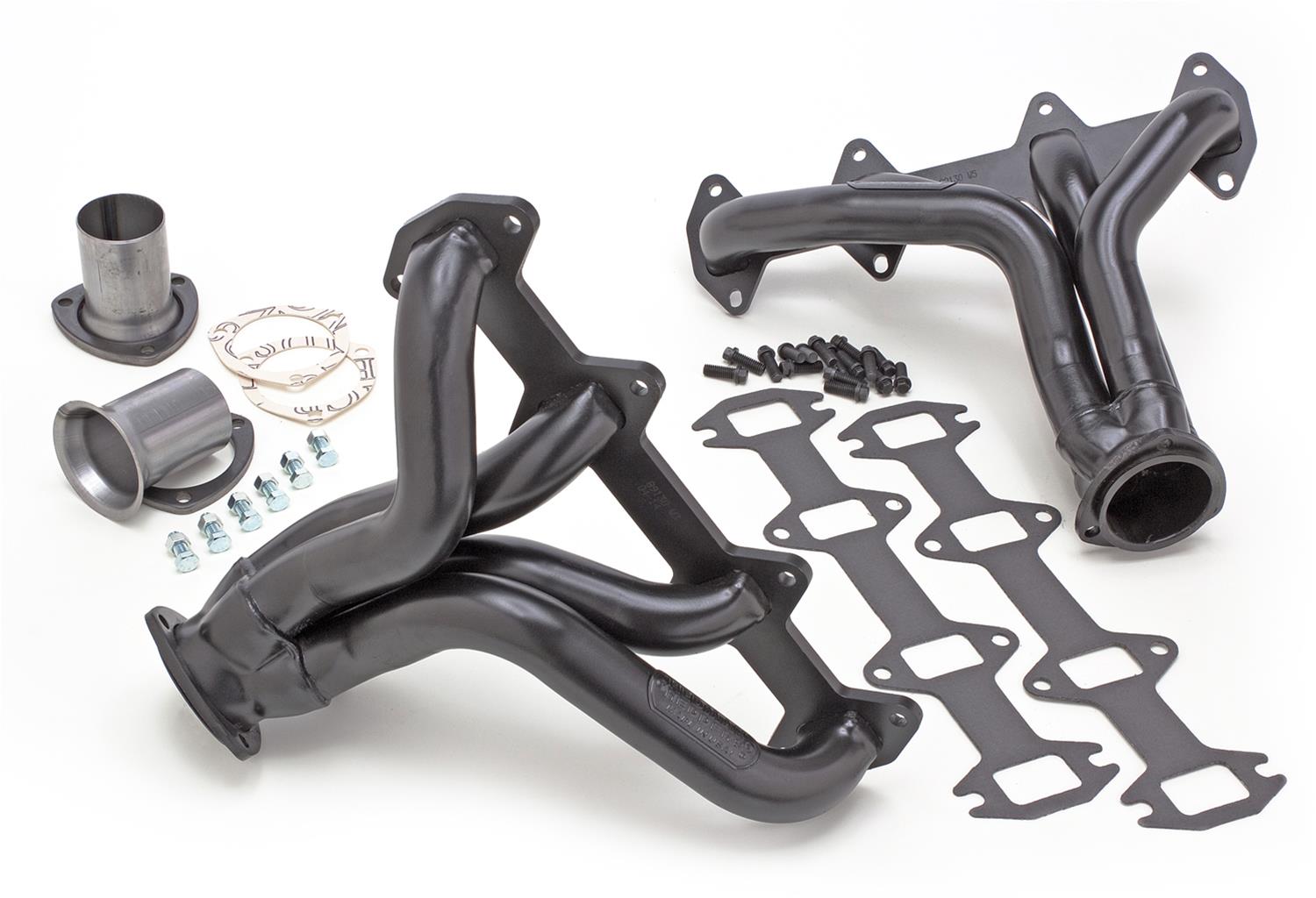 Hedman Street Headers 89130 Headers, Street, Mid-Length, Steel, Temporary Paint, Ford, 352, 360, 390, 427, 428, Pair thumbnail 3