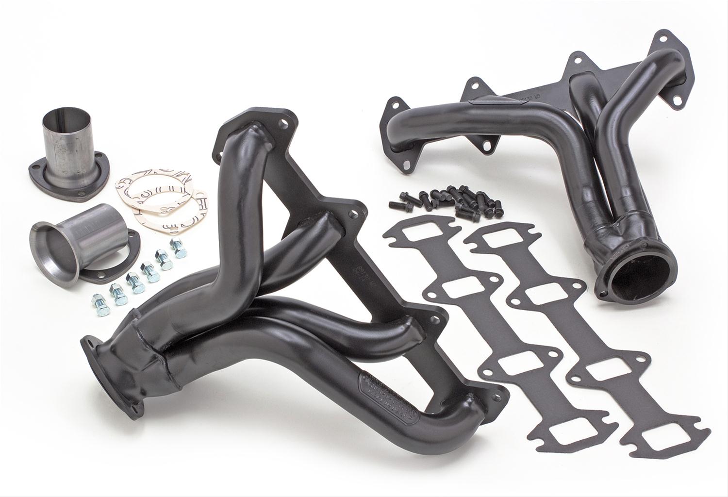 Hedman Street Headers 89130 Headers, Street, Mid-Length, Steel, Temporary Paint, Ford, 352, 360, 390, 427, 428, Pair thumbnail 2