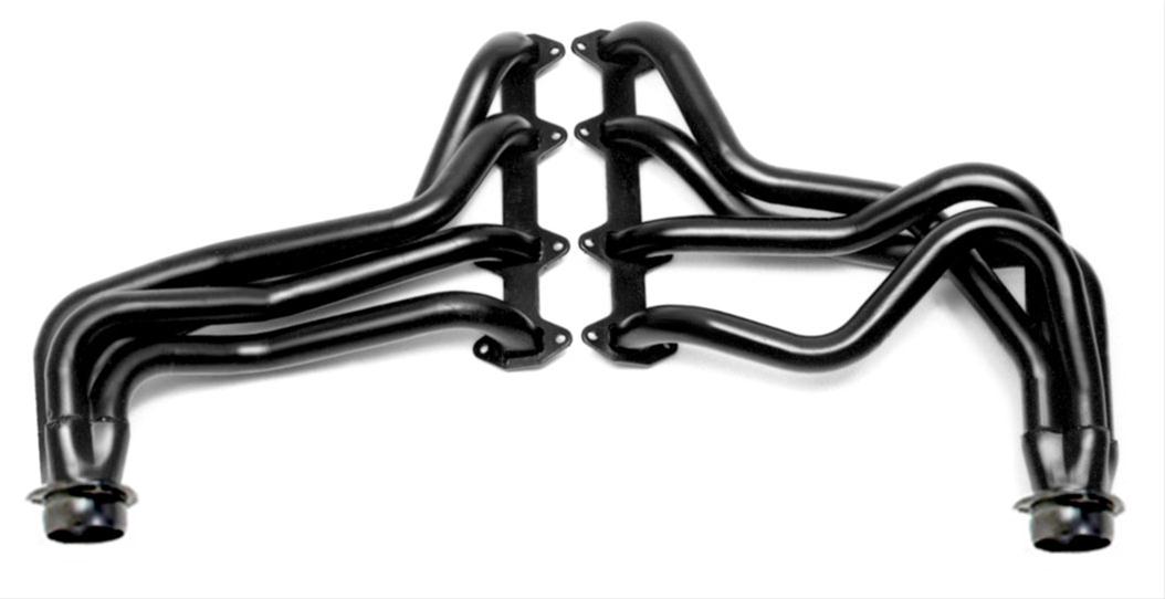 Hedman Street Headers 89180 Headers, Street, Long Tube, Steel, Temporary Paint, Ford, 360, 390, Pair thumbnail 2