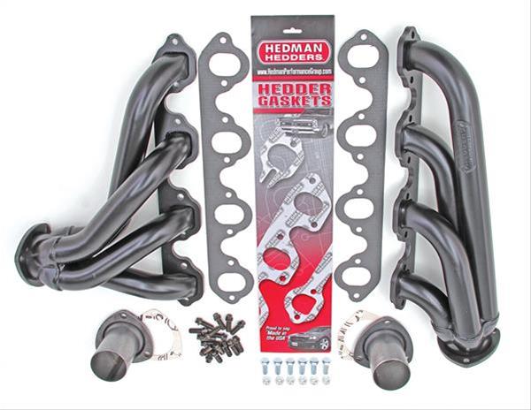 Hedman Specialty and Engine Swap Headers 89230 Headers, Swap, Shorty, Steel, Temporary Paint, Ford, 429, 460, Pair thumbnail 7