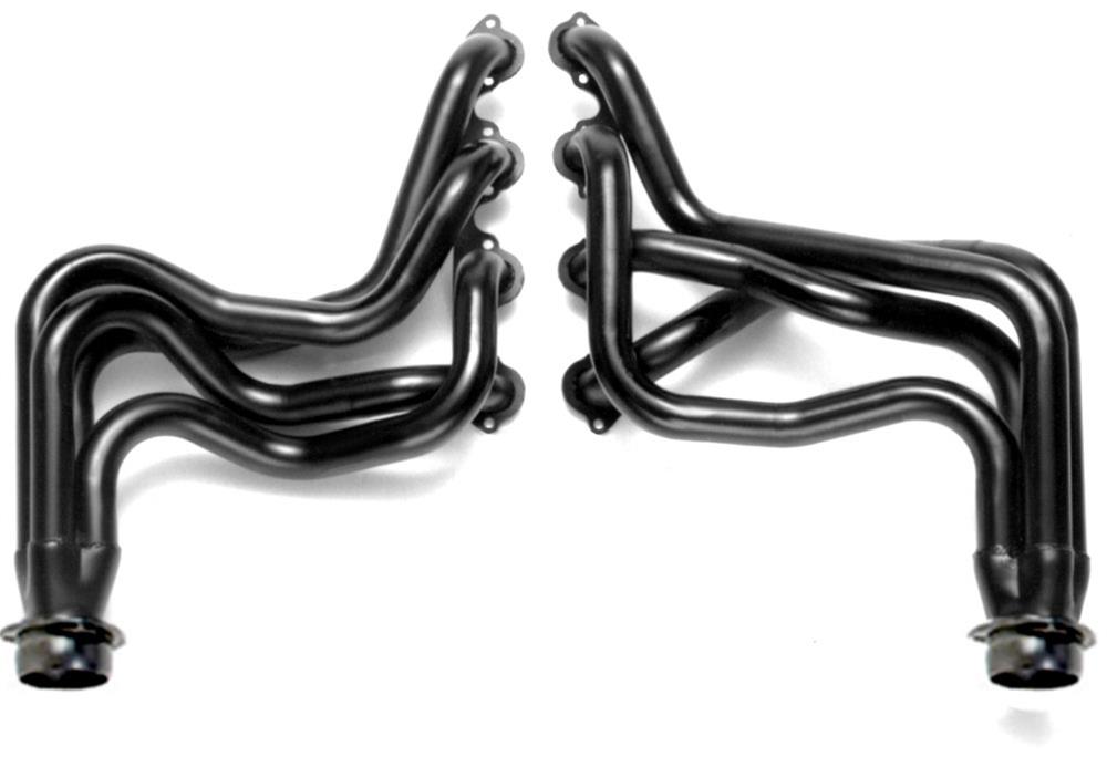 Hedman Street Headers for 1983-1987 F-250, F-350 - 89340 Headers, Street, Long Tube, Steel, Temporary Paint, Ford, 460, Pair thumbnail 4