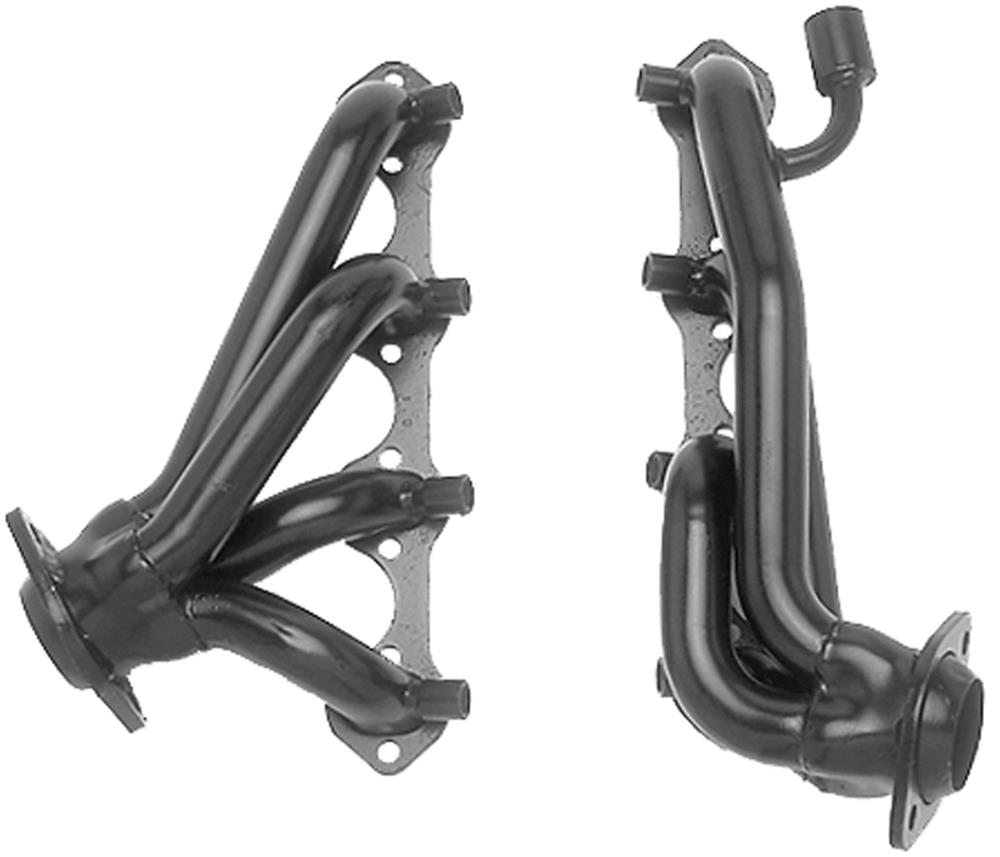 Hedman Street Headers 89421 Headers, Street, Shorty, Steel, Temporary Paint, Ford, 5.8L, Pair thumbnail 2