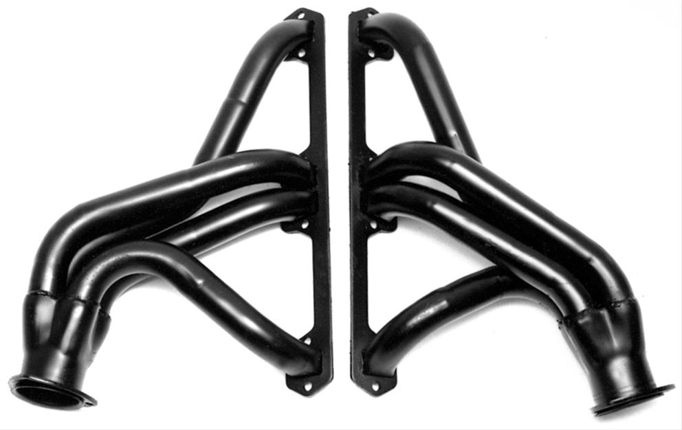 Hedman Street Headers 99416 Header, Street, Long Tube, Steel, Silver Ceramic Coated, Jeep, GM 2.5L, Each thumbnail 3