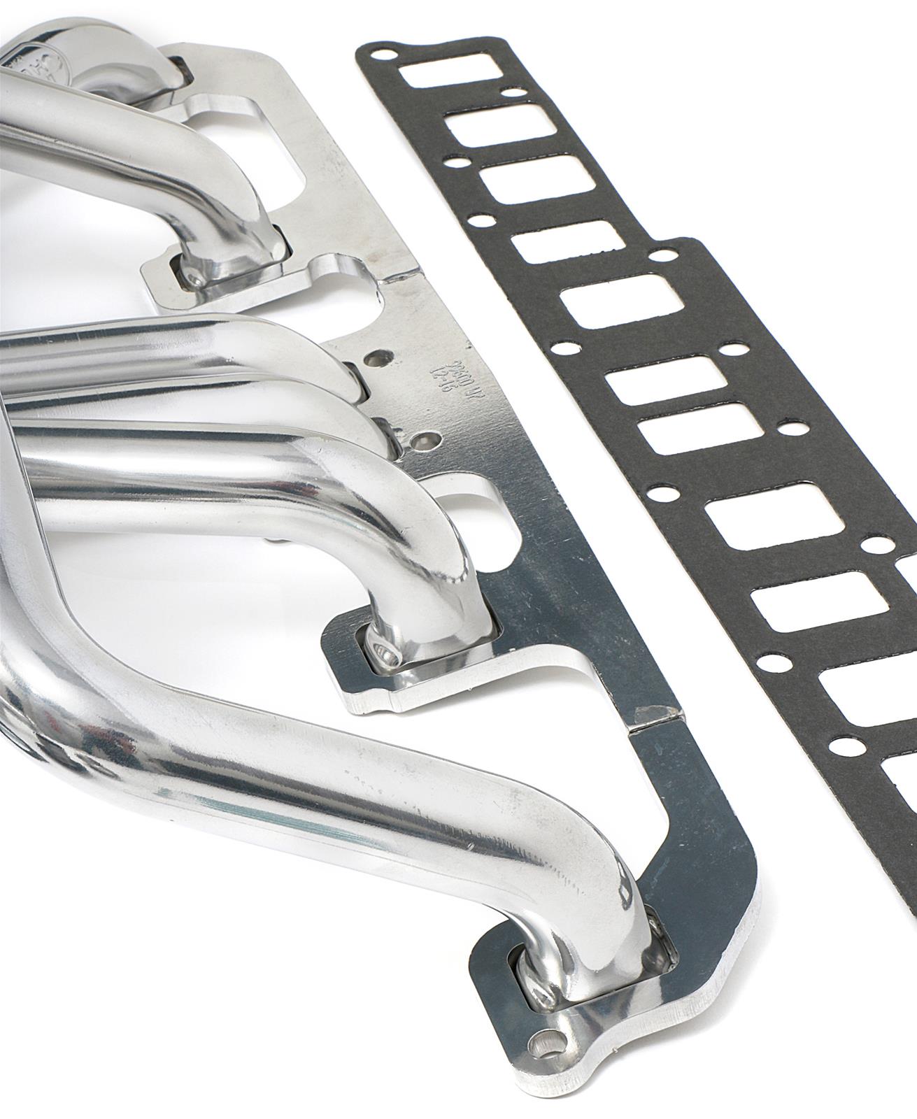 Hedman Street Headers 99606 Header, Street, Long Tube, Steel, Silver Ceramic Coated, Jeep, 232, 258, Each thumbnail 5