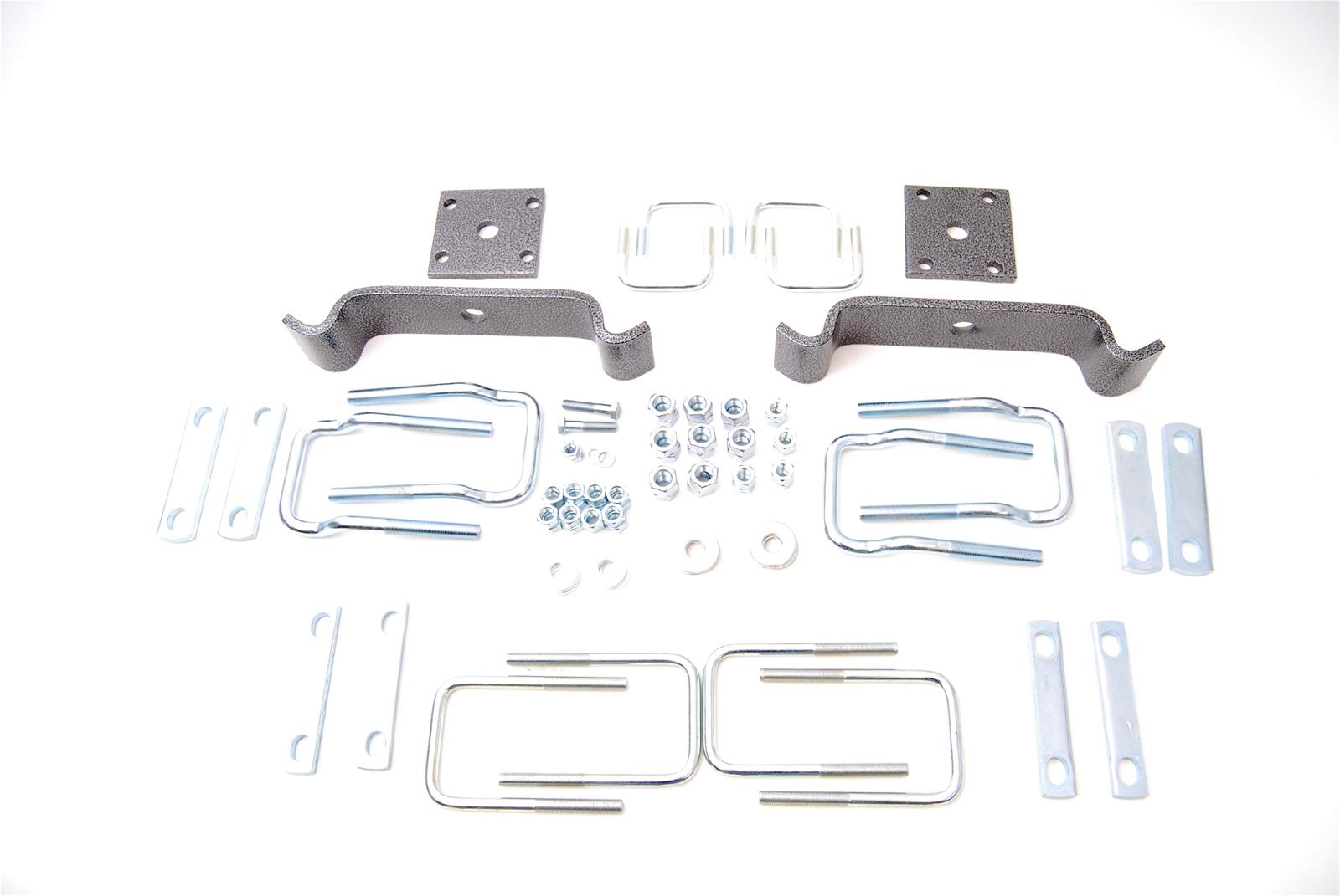 Hellwig 11-19 Chevy Silv 3500HD Hardware Kit for Load Pro Multi Leaf 2500lb/3500lb Helper Springs