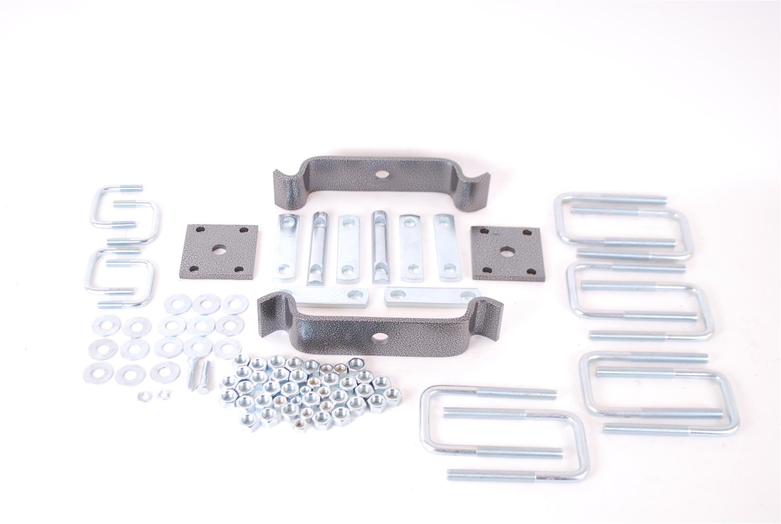 Hellwig 03-12 Ford E-250 Hardware Kit for Load Pro Multi Leaf 2500lb/3500lb Helper Springs