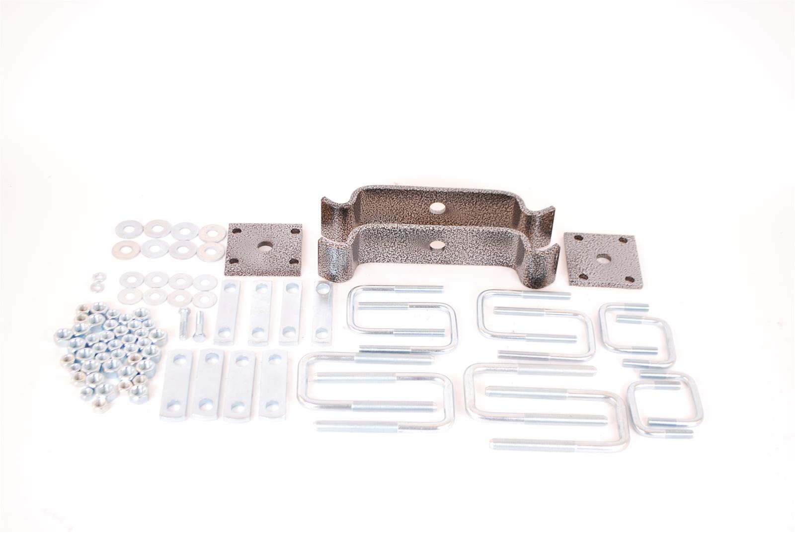 Hellwig 01-07 Chevy Silverado 3500 Hardware Kit for Load Pro Multi Leaf 2500lb/3500lb Helper Springs