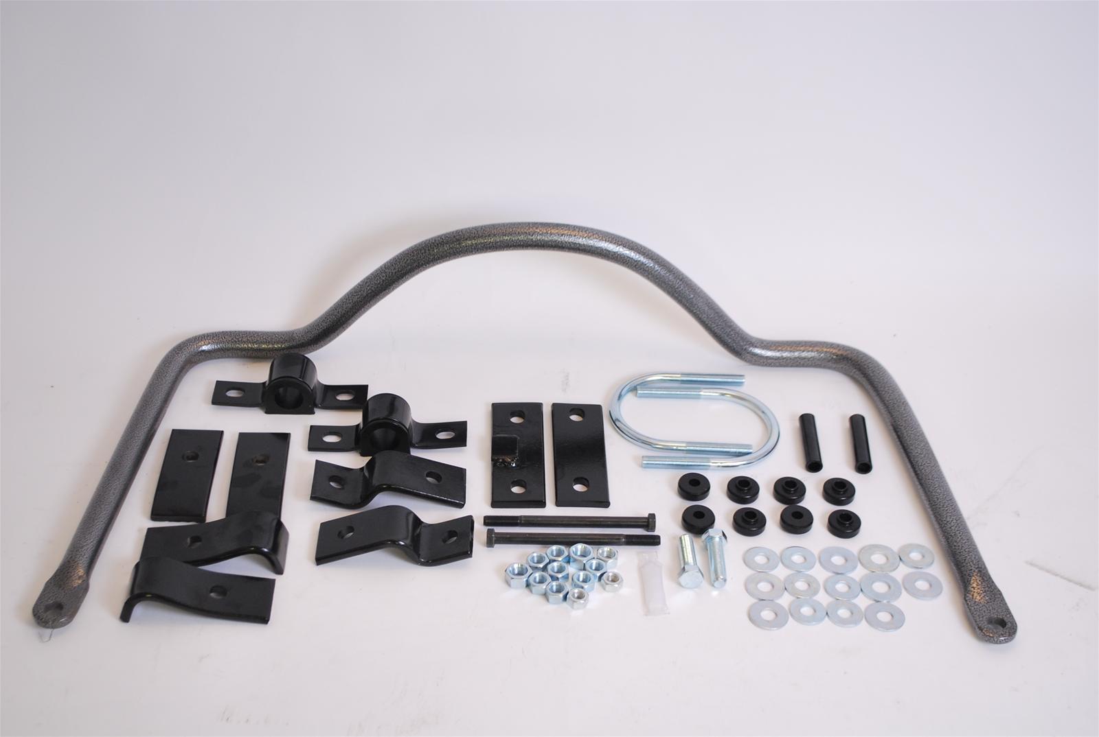 Hellwig Anti-Sway Bars 7437 Sway Bar, Gray Hammertone, Chromoly Steel, Rear, 1 1/8 in. Diameter, Chevy, GMC, RWD, Kit
