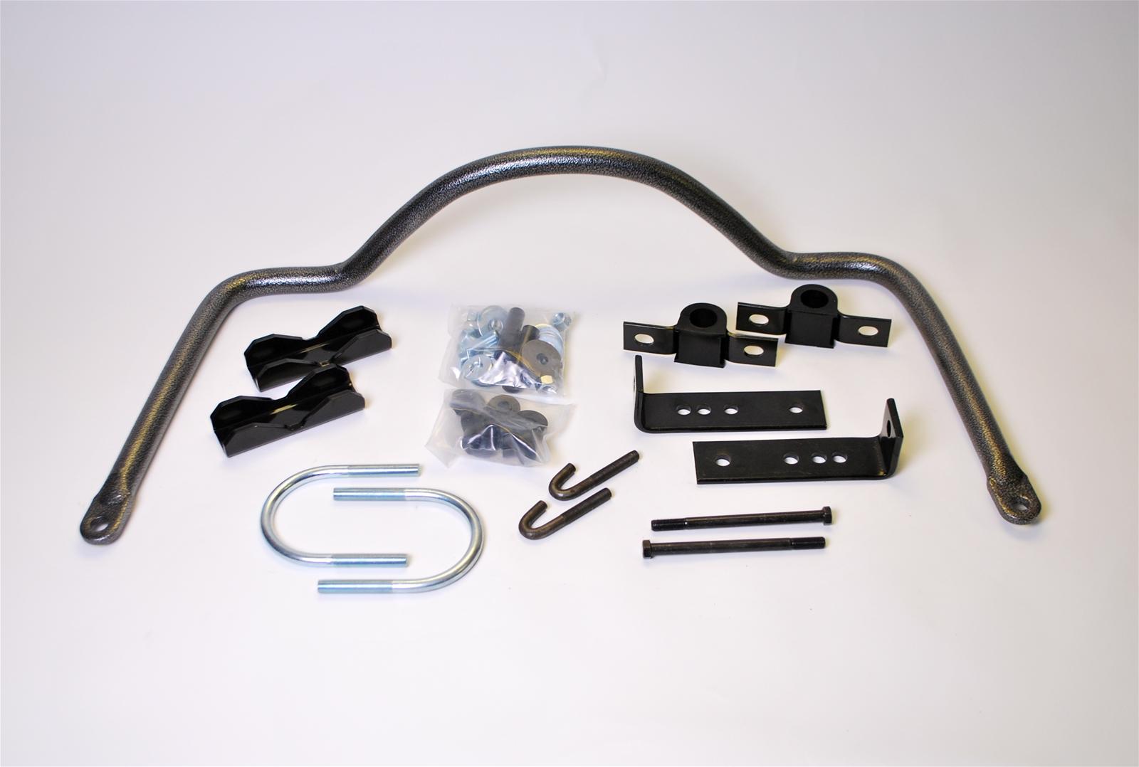 Hellwig Anti-Sway Bars 7549 Sway Bar, Gray Hammertone, Chromoly Steel, Rear, 1 1/8 in. Diameter, Chevy, GMC, Pickup, Kit