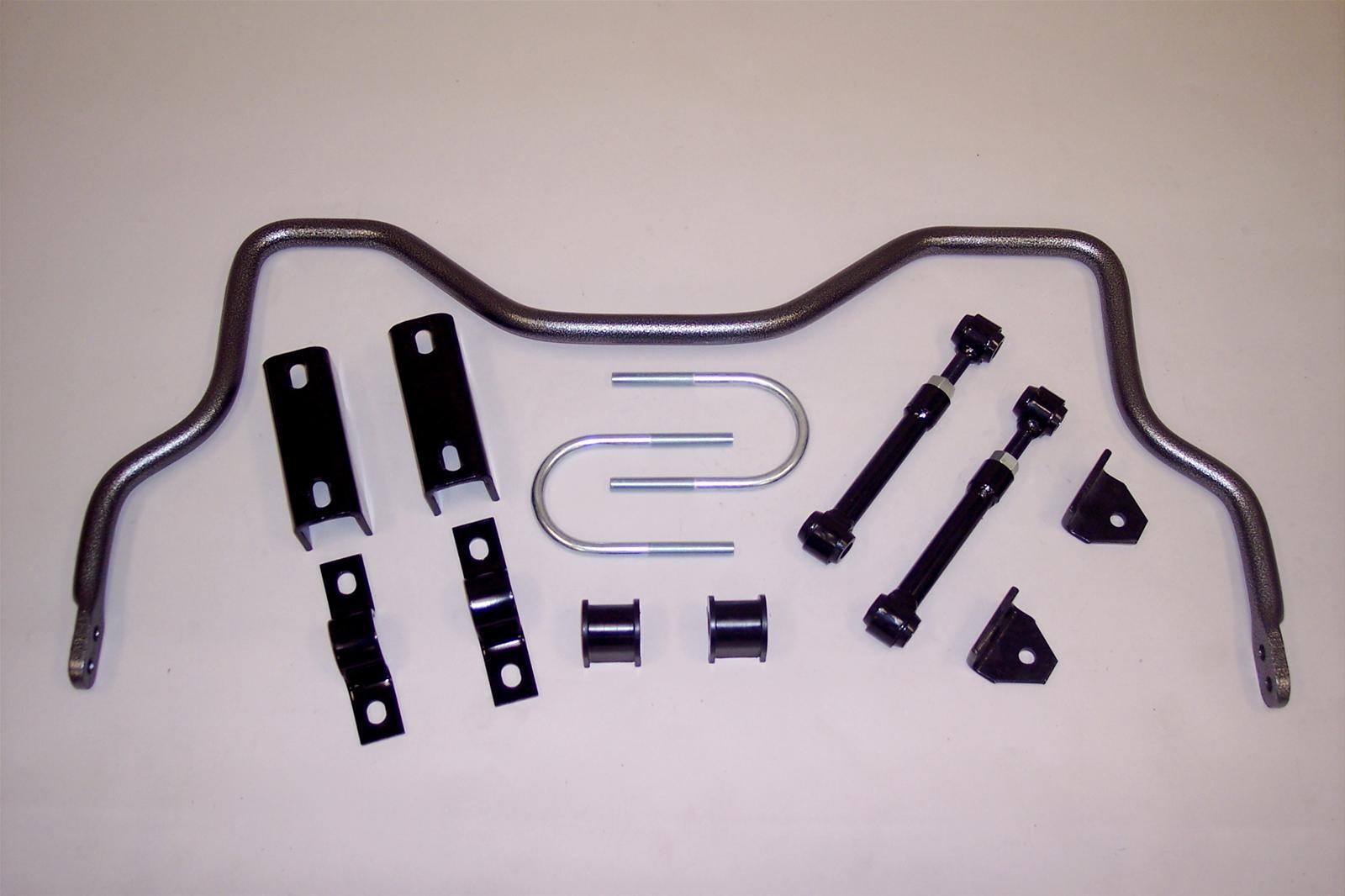 Hellwig Anti-Sway Bars for 2004-2012 CANYON, COLORADO - 7680 Sway Bar, Gray Hammertone, Chromoly Steel, Rear, 1 in. Diameter, Chevy, GMC, Kit