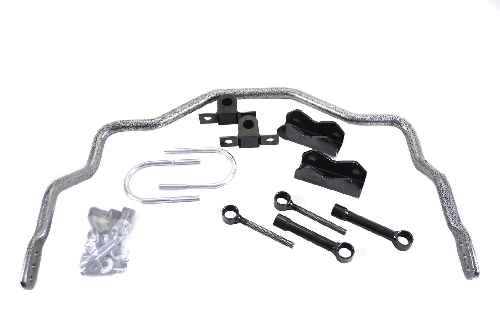 Hellwig Anti-Sway Bars 7726 Sway Bar, Rear, Solid, 4140 Chromoly, Gray Hammertone Powdercoated, 1.125 in. Diameter, Chevy, GMC, Kit thumbnail 2