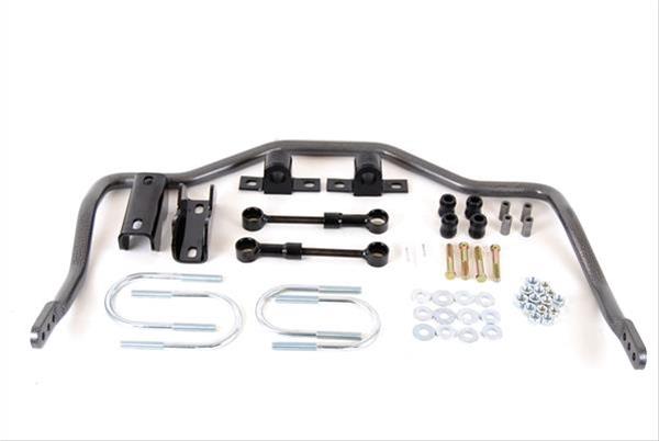 Hellwig Anti-Sway Bars 7806 Sway Bar, Rear, Solid, 4140 Chromoly, Gray Hammertone Powdercoated, 1.125 in. Diameter, Chevy, GMC, 2-4 in. Drop, Kit