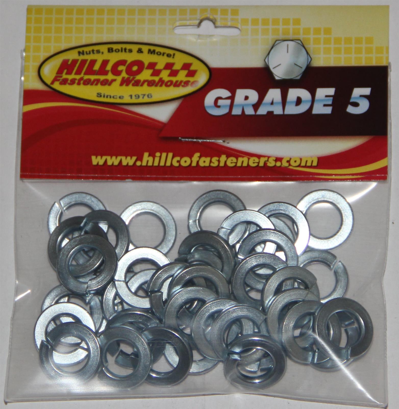 Hillco Fasteners HP5LW380 Hillco Fastener Grade 5 Split Lock Washers