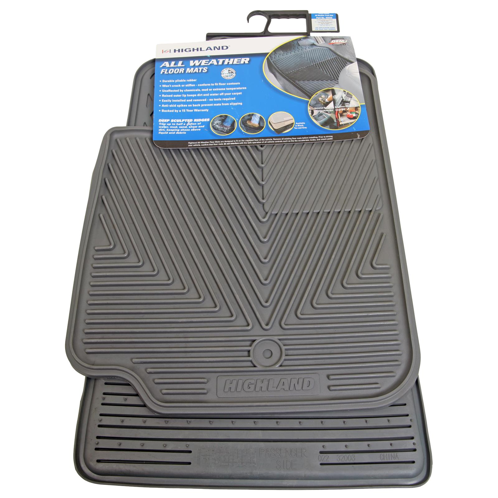 Highland All Weather Floor Mats 4502200