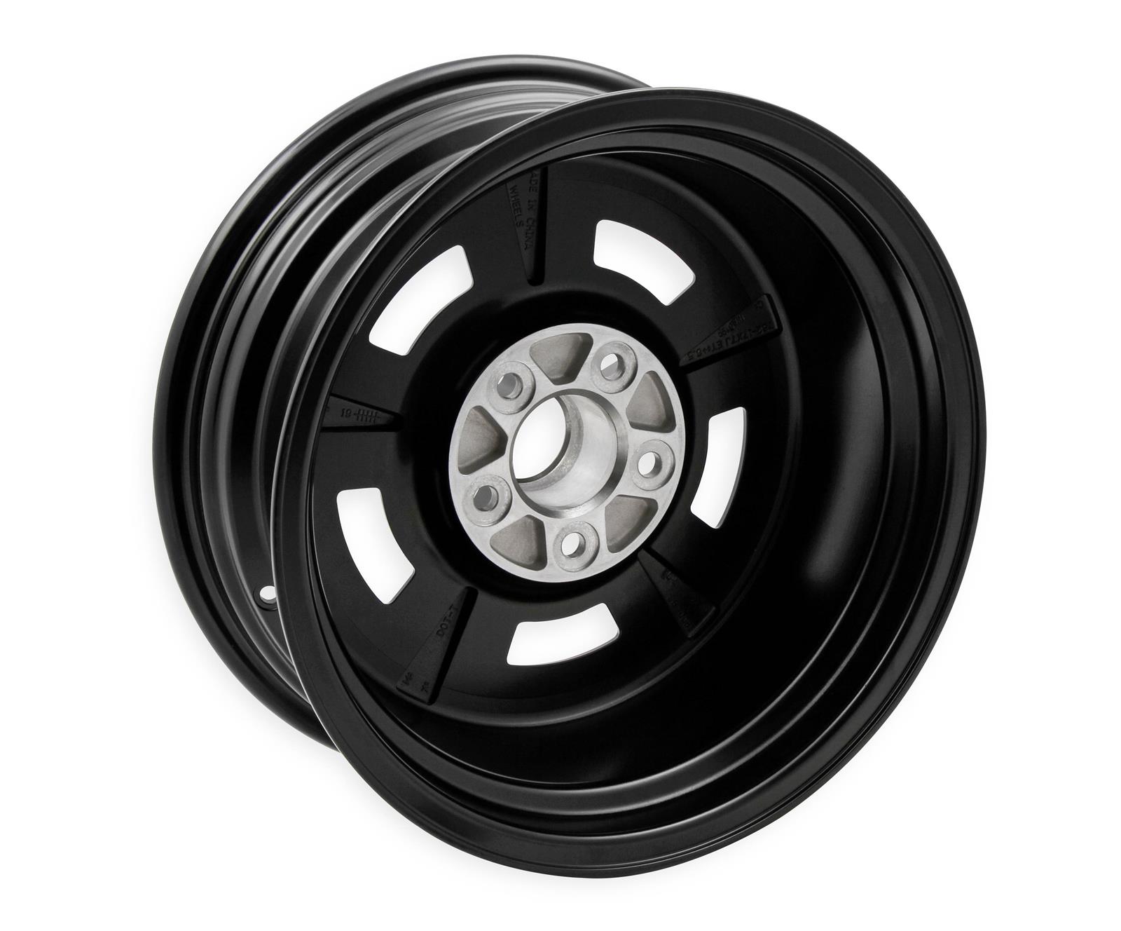 HK Aluminum Magnum Wheels 17x7 Wheel, Magnum, Aluminum, Black, Machined, in, 5 x 4 1/2 in. Bolt Circle, 4.250 in. Backspace, Each thumbnail 4