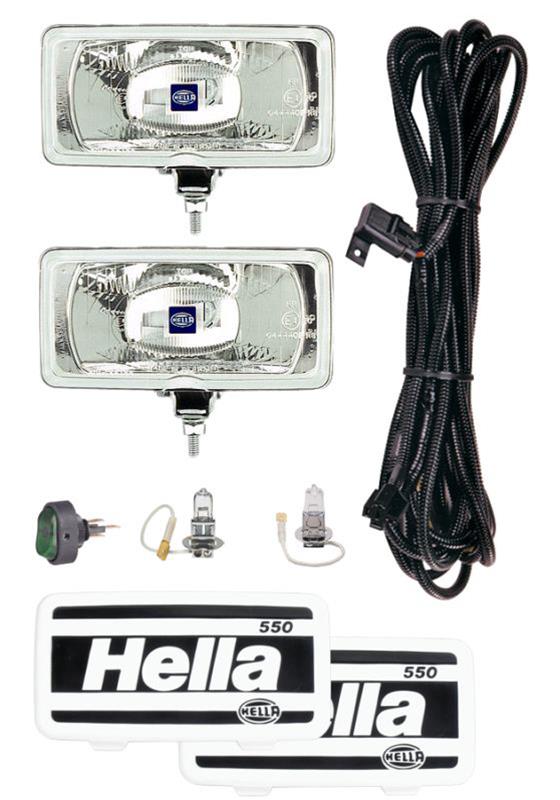 Hella 550 Series 12V/55W Halogen Driving Lamp Kit thumbnail 5