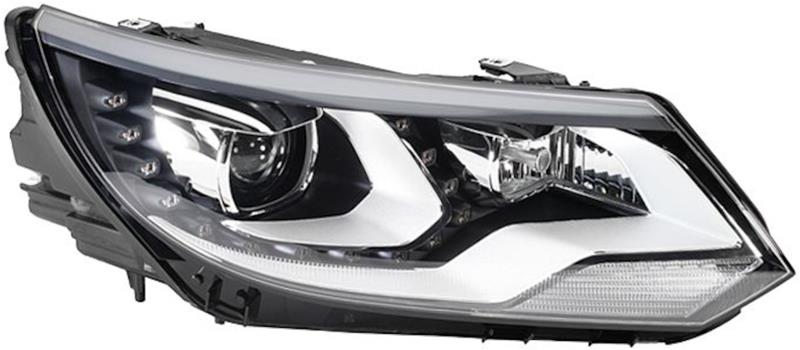Hella 12-14 Volkswagen Tiguan Headlamp Xenon Rh