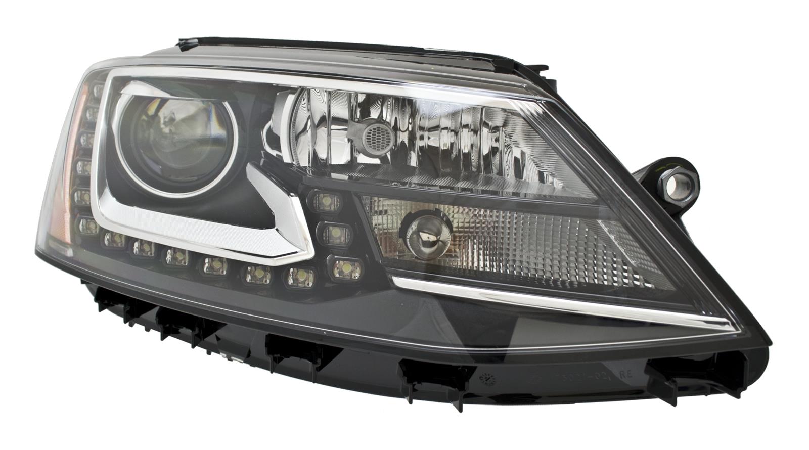 Hella 2013-2014 Volkswagen Jetta Headlight Assembly thumbnail 5