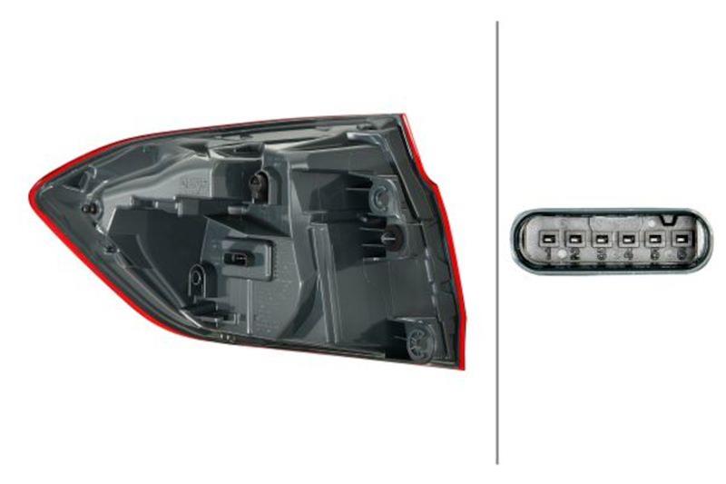 Hella 2017-2019 BMW 320i M3 Right Tail Light thumbnail 2