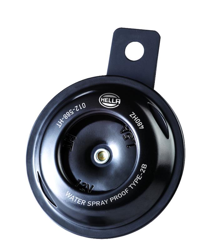 尾道ヘッドギア Hella 012588061 Hella Motorcycle Disc Horns | Summit Racing
