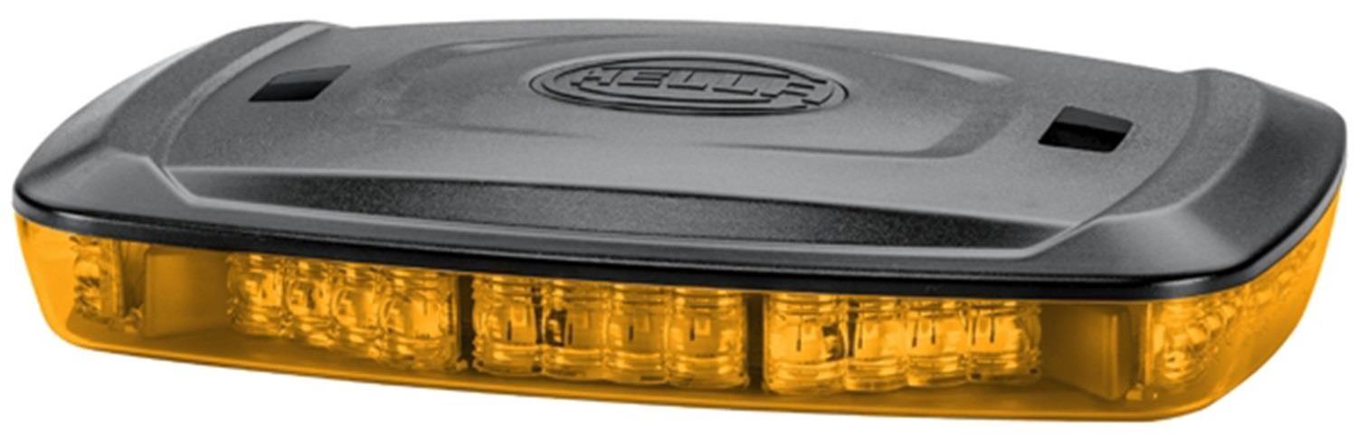 Hella L/Bar Mini 10In Led (Mv Mag Amber Lens)