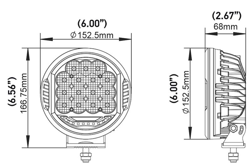 Hella 358117171 Hella ValueFit LED Lights | Summit Racing