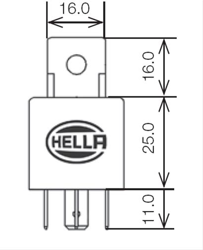 Hella Relay Mini Iso Alt 4 Pole 24V Spst Bkt thumbnail 3