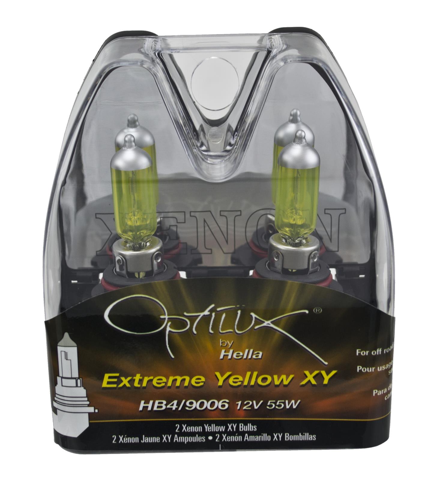 Hella H71070602 Hella Optilux Extreme XY Light Bulbs | Summit Racing