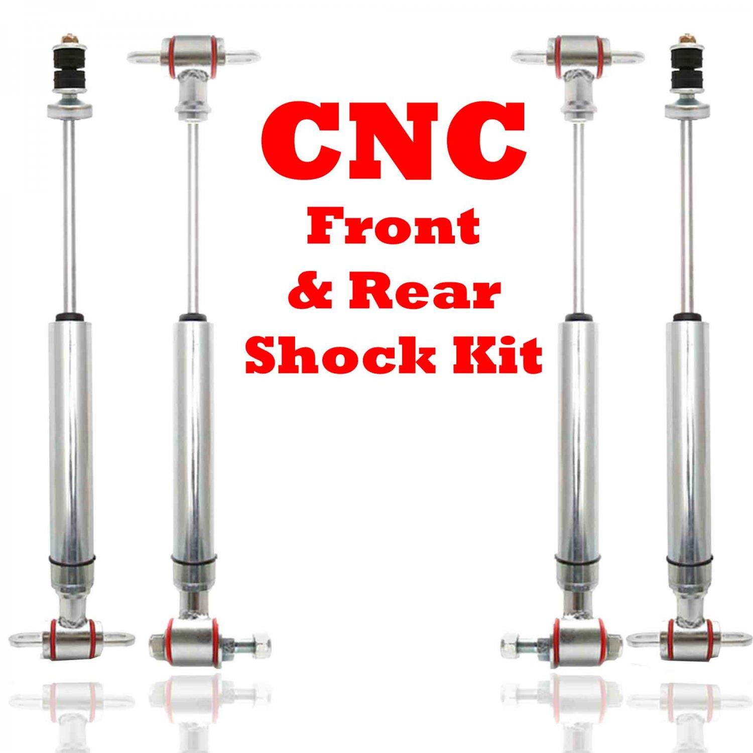 Helix Suspension Brakes and Steering HEX9BE074 1964-1967 Pontiac LeMans and Tempest Front & Rear Performance Shocks