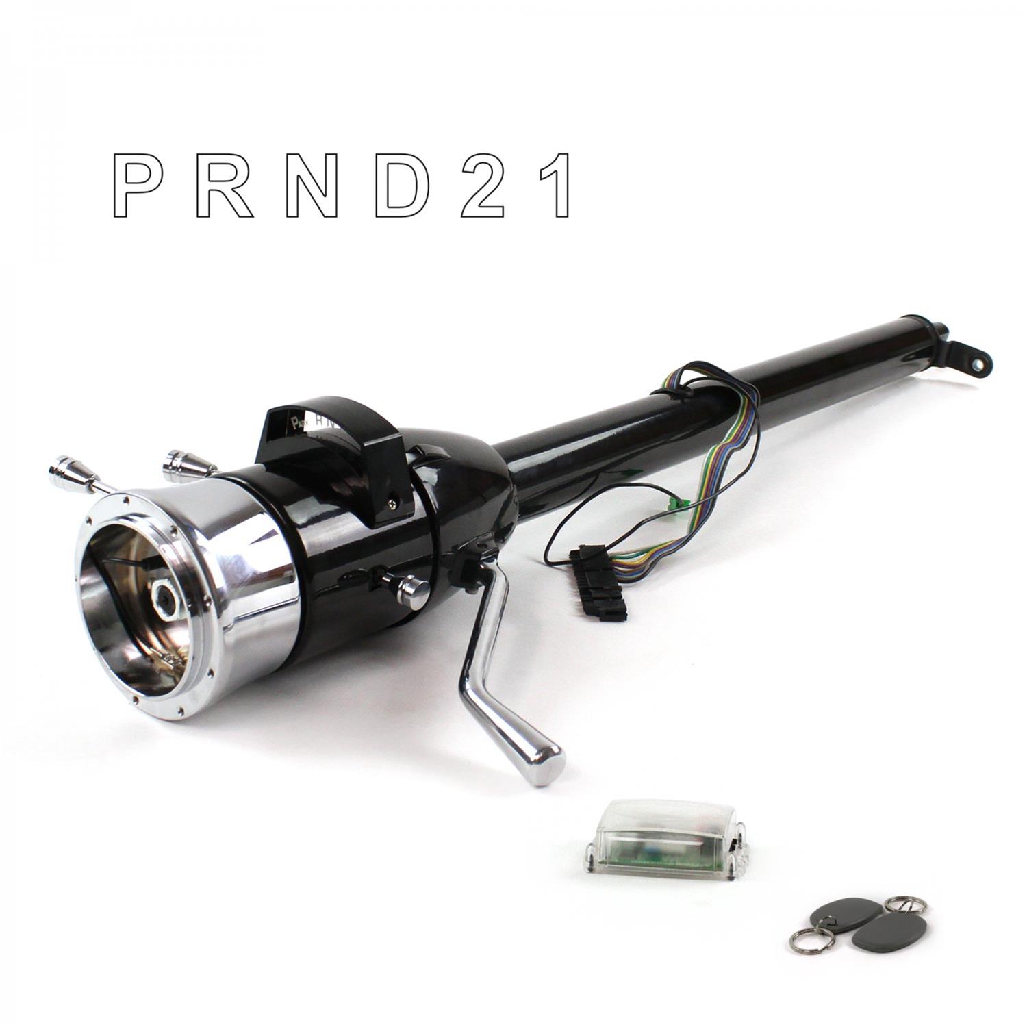 Suspension Pros HEXCB1XBS0X9PXX1 Tilt Column Black Shift 3SPD 9 Hole Push Button w/RFID suspension