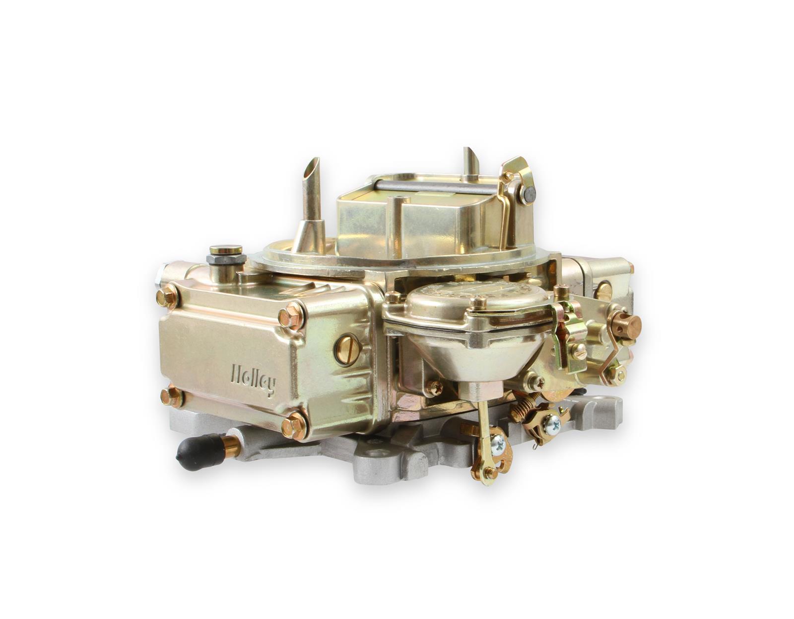 Holley 4160 Carburetors 0-1850C Carburetors, Model 4160, 600 cfm, 4-Barrel, Square Bore, Manual Choke, Vacuum Secondaries, Single Inlet, Gold Finish, Each thumbnail 3