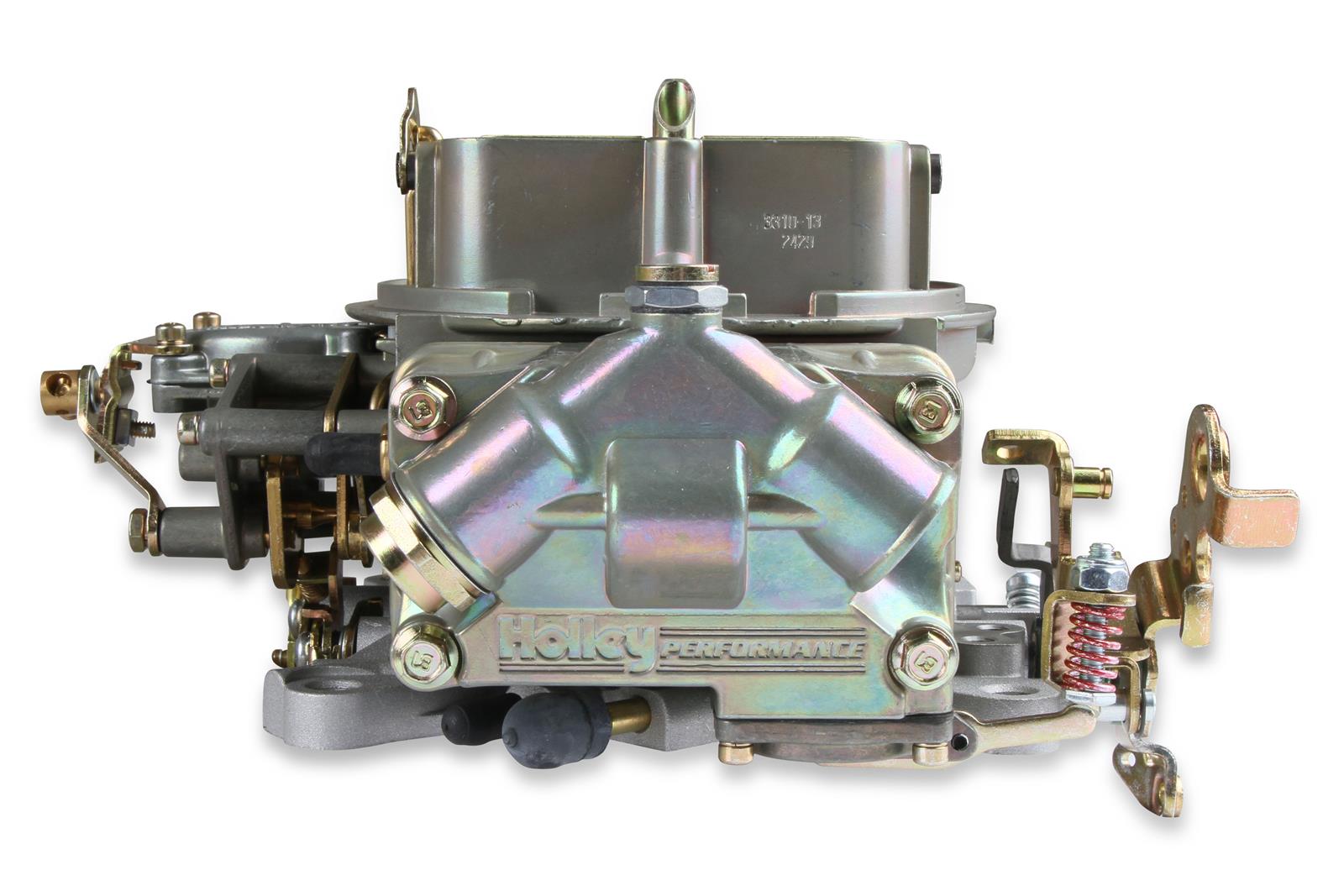Holley 4160 Carburetors 0-3310C Carburetors, Model 4160, 750 cfm, 4-Barrel, Square Bore, Manual Choke, Vacuum Secondaries, Dual Inlet, Gold Finish, Each thumbnail 4