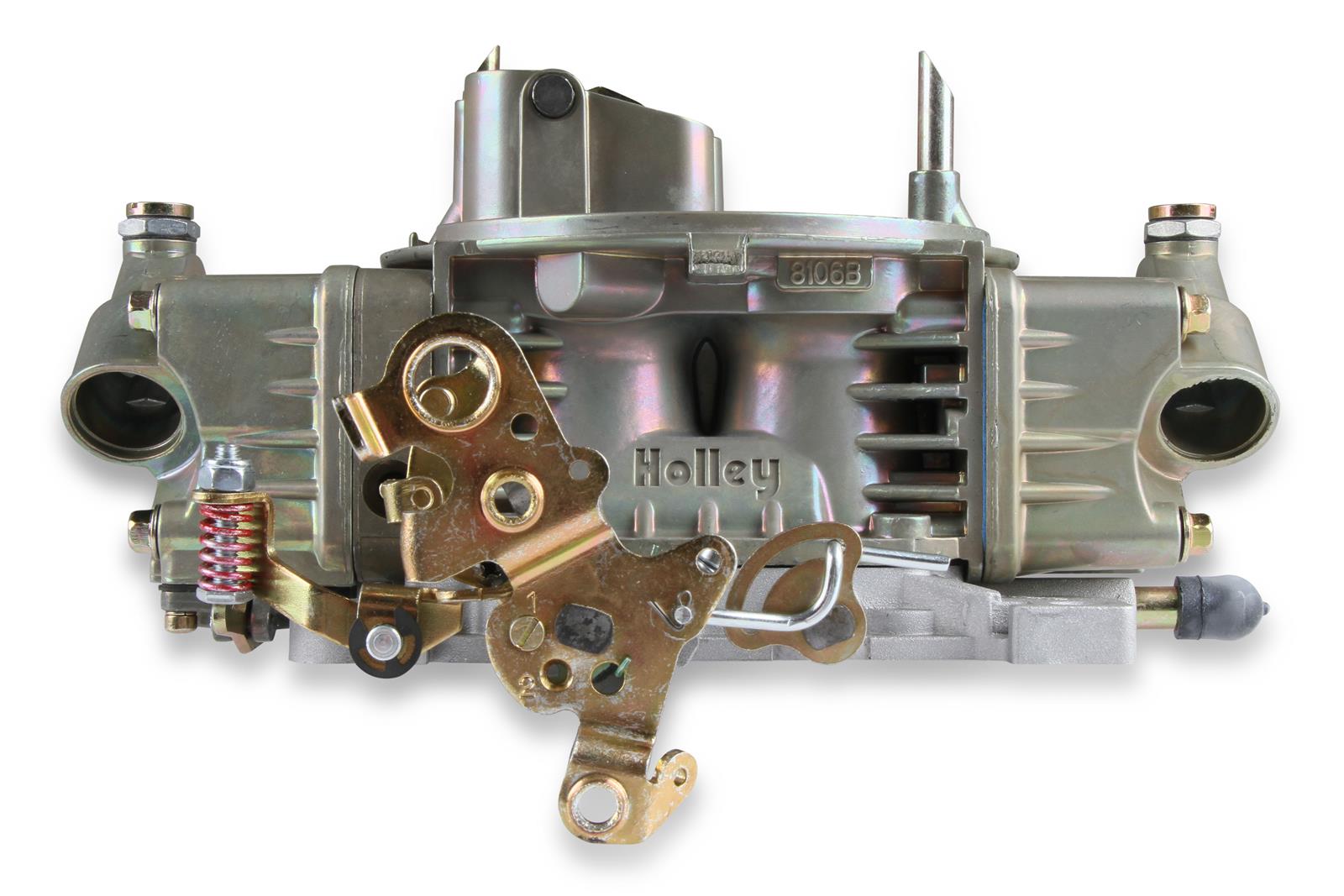 Holley 4160 Carburetors 0-3310C Carburetors, Model 4160, 750 cfm, 4-Barrel, Square Bore, Manual Choke, Vacuum Secondaries, Dual Inlet, Gold Finish, Each thumbnail 3