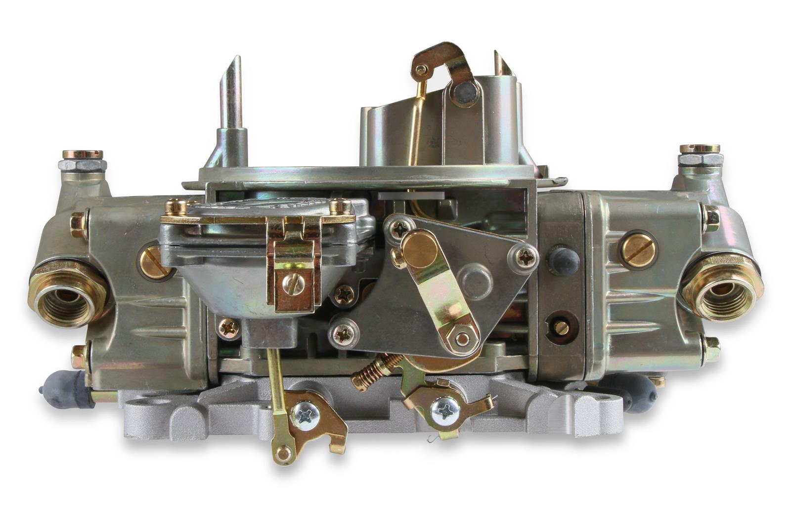 Holley 4160 Carburetors 0-3310C Carburetors, Model 4160, 750 cfm, 4-Barrel, Square Bore, Manual Choke, Vacuum Secondaries, Dual Inlet, Gold Finish, Each thumbnail 2