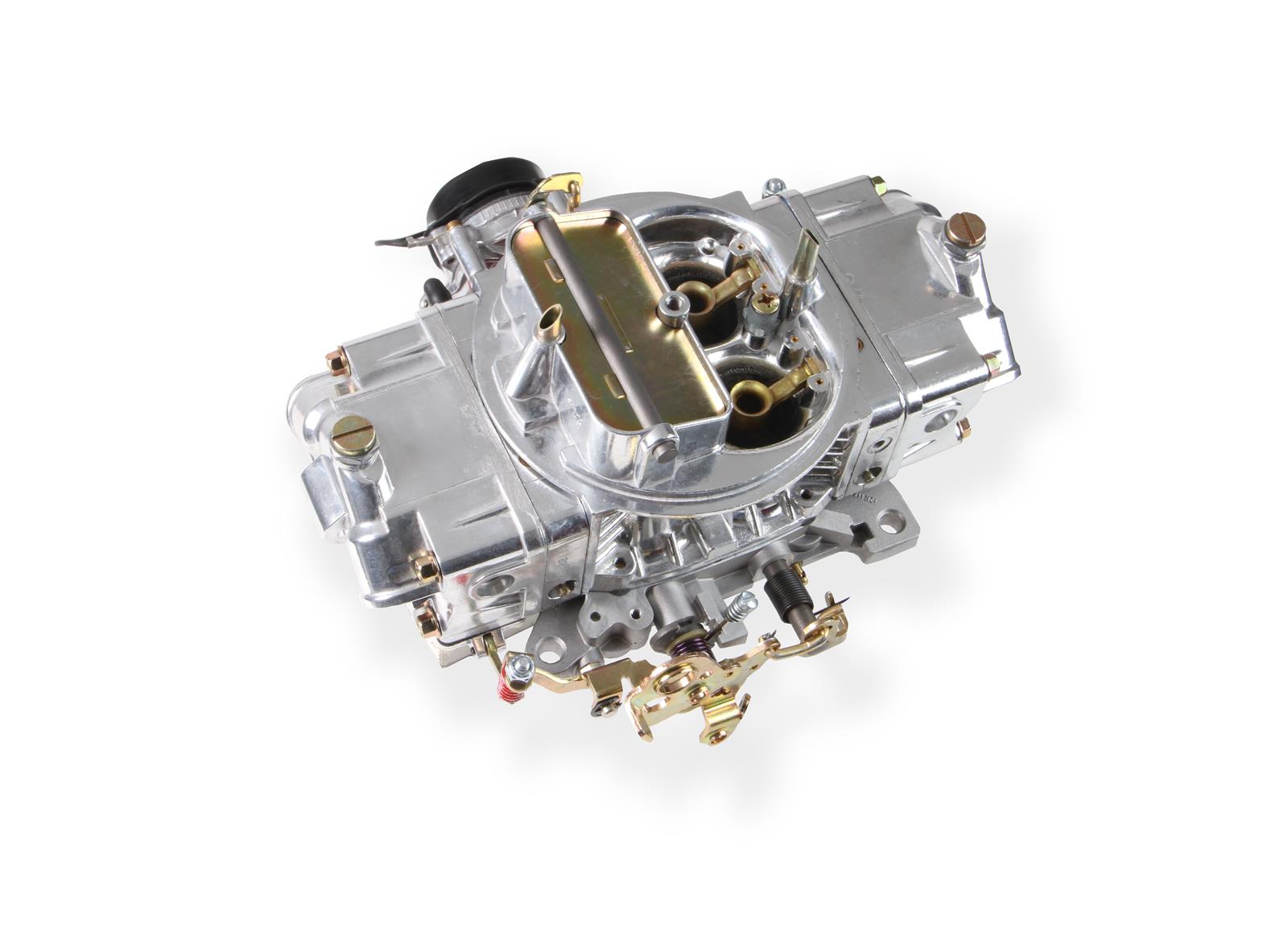 Holley Model 4150 Aluminum Double Pumper Carburetors 0-4779SAE Carburetors, 4150, Pumper, 4-barrel, Square Bore, Electric Choke, Mechanical Secondary, Dual Inlet, Polished Finish, Each thumbnail 4