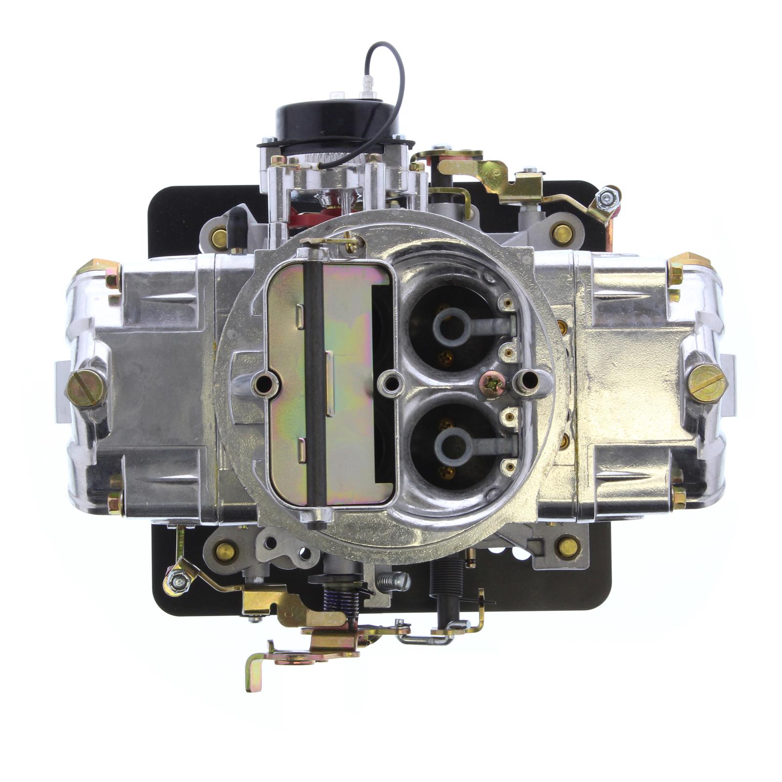 Holley Model 4150 Aluminum Double Pumper Carburetors 0-4779SAE Carburetors, 4150, Pumper, 4-barrel, Square Bore, Electric Choke, Mechanical Secondary, Dual Inlet, Polished Finish, Each