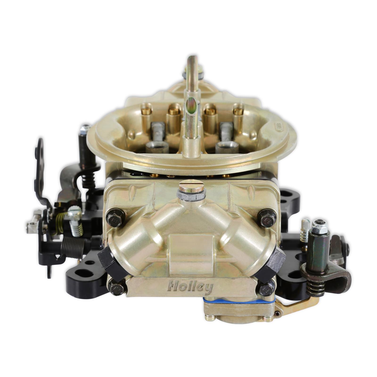 Holley 4150 Classic HP Carburetors 0-80535-2 Carburetors, Model 4150, HP, 750 cfm, Methanol, 4-barrel, Dominator Flange, Mechanical Secondaries, Gold, Down-leg Booster, 2-Circuit, Each thumbnail 5