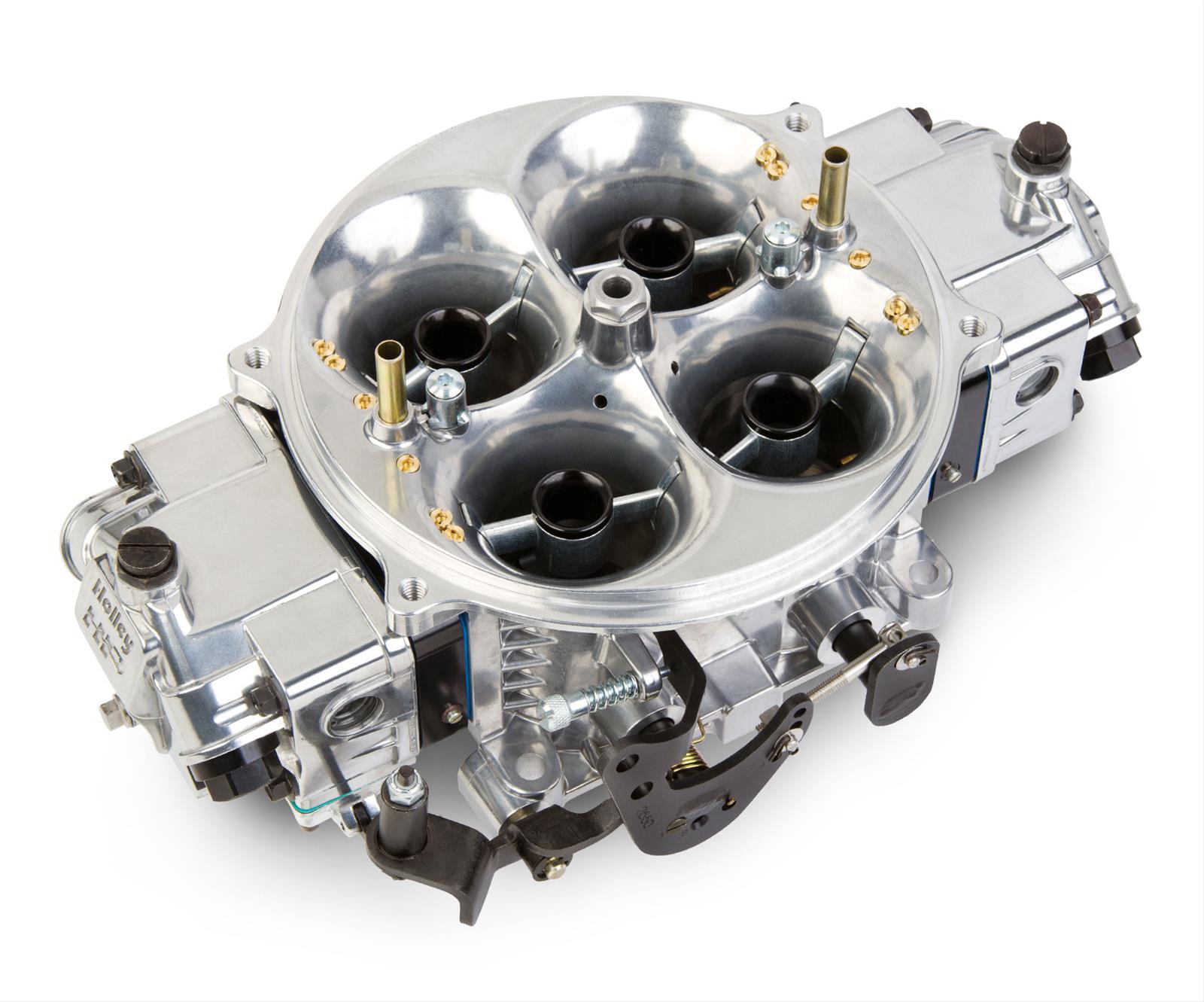 Holley Gen 3 Ultra Dominator Carburetors 0-80903BK Carburetors, Dominator, 1,050 cfm, 4-barrel, Mechanical Secondaries, Dual Inlet, Black and Shiny Finish, Annular Booster, 3-circuit, Each thumbnail 3